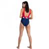 Costum baie dama SPEEDO Heritage Shoreline U Back rosu bleumarin, 36