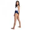 Costum baie dama SPEEDO Heritage Shoreline U Back bleumarin alb, 40