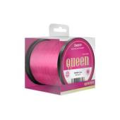 Fir monofilament DELPHIN Queen Carp roz, 0.35mm, 9.1kg, 600m