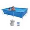 Piscina dreptunghiulara JILONG 258x179x66cm, volum 2612L