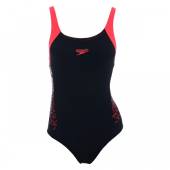 Costum de baie dama SPEEDO Boom Splice negru rosu, 42