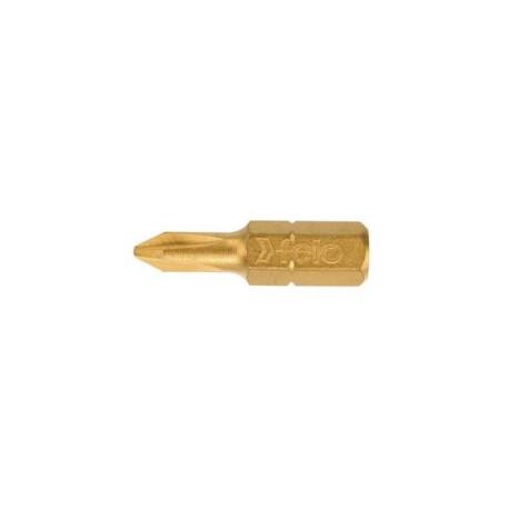 Bit FELO TiN Extra Slim profil Phillips, C6.3, PH2, 25mm, Bulk 10