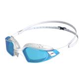 Ochelari inot adulti SPEEDO AquaPulse Pro Mirror alb albastru