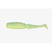 Vierme JACKALL Good Meal Shad 5cm, Holt Lime/Glow Chartreuse, 7buc/plic