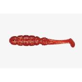 Vierme JACKALL Good Meal Shad 5cm, Red Gold Flake, 7buc/plic