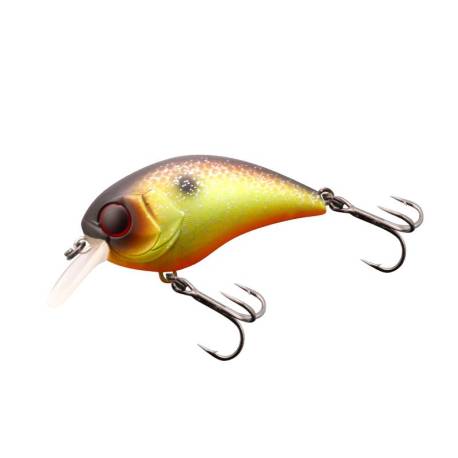 Vobler JACKALL Mushbob 50SR, 5cm, 9g, Muddy Chartreuse Fish