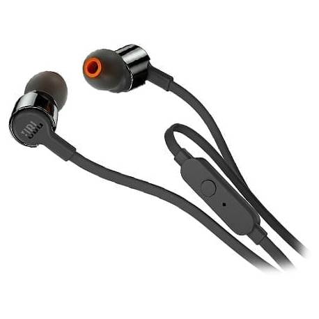 Casti JBL TUNE210, In-Ear, 1-button mic/remote, Black
