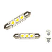 BULB TORPEDO SV 3 LED- WARM