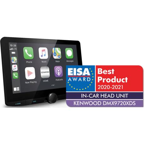 Sistem multimedia auto KENWOOD DMX-9720XDS 2DIN, HD 10.1", USB, Bluetooth, control smartphone wireless