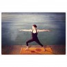 Saltea yoga NATURAL FITNESS ECO-SMART ORANGE/RED ROCK