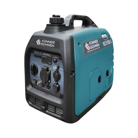 Generator invertor KONNER & SOHNEN 2100iS, 2kW, benzina, 3.3CP, monofazat, silentios