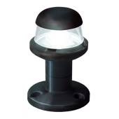 Lumina de semnalizare LED WHITE 360° carcasa neagra