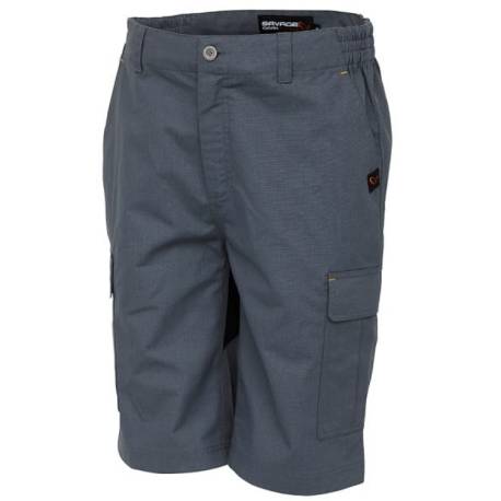 Pantaloni scurti cargo SAVAGE GEAR Fighter Castlerock Grey marimea XXL