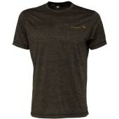 Tricou SAVAGE GEAR Fighter Stretch Burtn Olive Melange marimea L