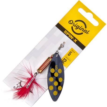 Lingurita rotativa LUCKY JOHN Spin X Long 12g, culoare BF