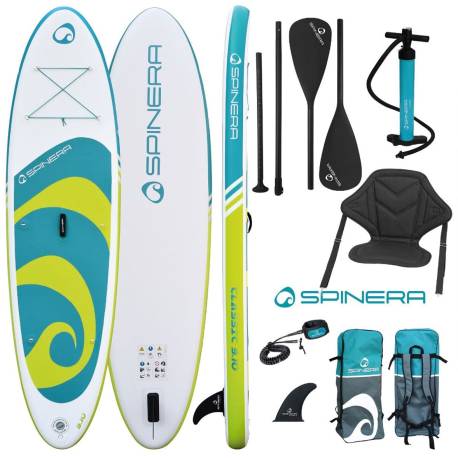 Placa SUP SPINERA Classic 9.10" 300x76cm, cu scaun caiac