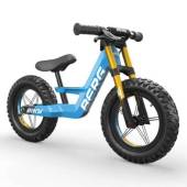 Bicicleta fara pedale BERG Biky Cross Albastru cu Frana de Mana - varsta 2,5-5 ani