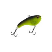 Vobler WIZARD VERTIX FAT 9.5cm, 100g, FLUO YELLOW WITH BLACK BACK
