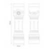 Lanterna LED PNI ADVENTURE F200 cu acumulator, 1500 lumeni