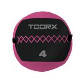 Minge de perete TOORX Soft Wall Ball, Roz/Negru, 4kg