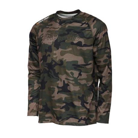 Bluza pescuit PROLOGIC Long Sleeve Camo, marimea XXL