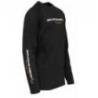 Tricou SAVAGE GEAR SIGNATURE LOGO Long Sleeve Black Caviar marimea L