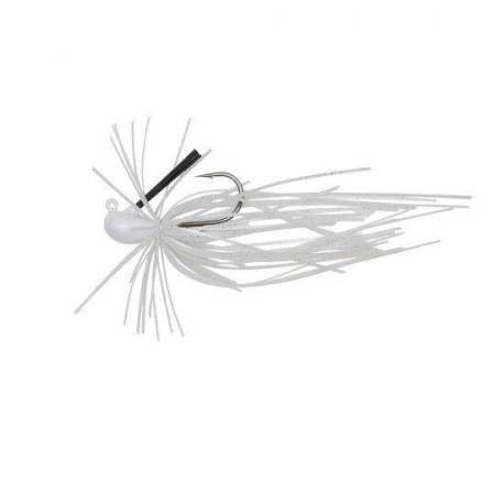 Naluca SAVAGE GEAR Skirt Flirt Jig 6cm 4g culoare White Pearl