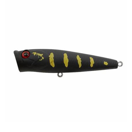 Vobler MUSTAD Burpy Popper 6.5cm, 6.3g, culoare Black Peacock