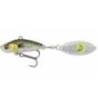 Spinner bait SAVAGE GEAR 3D Sticklebait Tailspin 8cm, 18g, culoare Green Silver Ayu