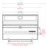 Gratar pe gaz cu infrarosu MAGMA Catalina II A10-1218-2GS