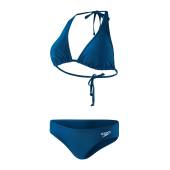 Costum inot femei - SPEEDO Triangle, albastru, marimea 32