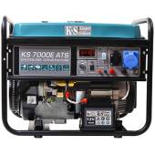 Generator curent Konner & Sohnen KS 7000E-ATS, 5.5kW, monofazat, AVR, benzina, 13CP