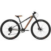 Bicicleta MTB-HT ROCK MACHINE Blizz HD 27.5 - khaki/portocaliu neon/negru, XS-13.5