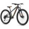 Bicicleta MTB-HT ROCK MACHINE Blizz HD 27.5 - khaki/portocaliu neon/negru, XS-13.5