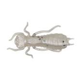 Naluca siliconica WIZARD LARVA 3.5cm, culoare 001, 6 buc/plic