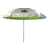 Umbrela plaja Maui & Sons XL 220 cm, Argintiu/Verde