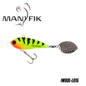 Spinnertail MANYFIK IWO OL 8g 3.5cm culoare L015 Green Tiger