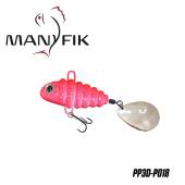 Spinnertail MANYFIK PePe 3D 8g 2.3cm culoare P018 Pink