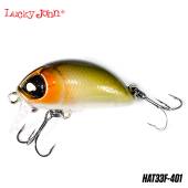 Vobler LUCKY JOHN Haira Tiny Shallow 33F, 3.3cm, 4g, culoare 401