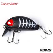 Vobler LUCKY JOHN Haira Tiny Shallow 33F, 3.3cm, 4g, culoare 204