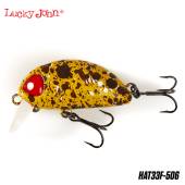 Vobler LUCKY JOHN Haira Tiny Shallow 33F, 3.3cm, 4g, culoare 506