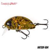 Vobler LUCKY JOHN Haira Tiny Shallow 33F, 3.3cm, 4g, culoare 504