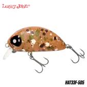 Vobler LUCKY JOHN Haira Tiny Shallow 33F, 3.3cm, 4g, culoare 505