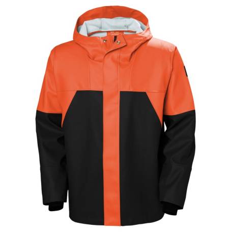 Jacheta de ploaie HELLY HANSEN Storm Rain Orange/Black