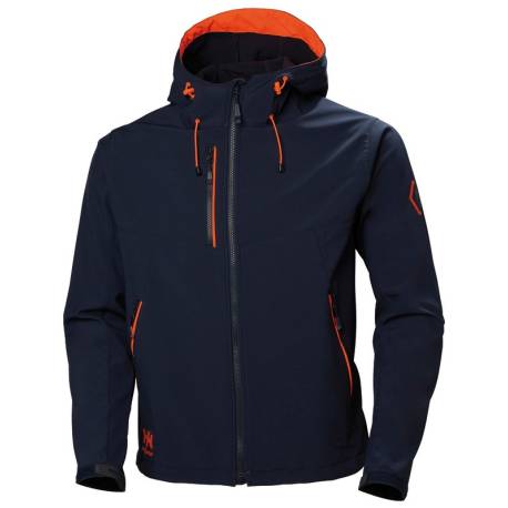 Jacheta softshell cu gluga HELLY HANSEN Chelsea Evo, Navy Blue