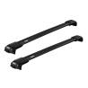 Bare transversale Thule Wingbar Edge Black - Sistem cu prindere pe bare longitudinale integrate