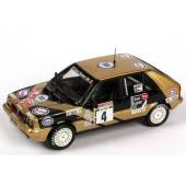 Macheta auto LANCIA Delta HF Integrale ESSO Rally Sanremo (1987) 1:43 auriu / negru