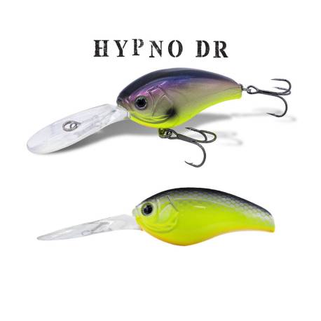 Vobler HERAKLES HYPNO-DR F, 5.8cm, 15.8g, culoare Chartreuse Black Back