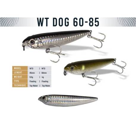 Vobler HERAKLES WT DOG 60, 6cm, 4g, Shad