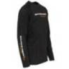 Tricou SAVAGE GEAR Signature Logo Long Sleeve Black Caviar XXXL